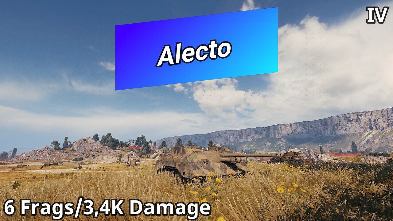 Alecto (6 Frags/3,4K Damage) | World of Tanks