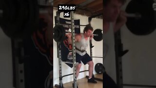 290x6 squat #shorts