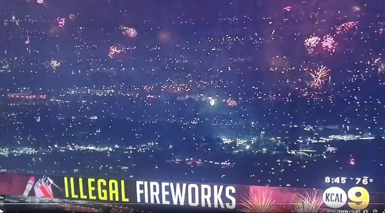 Communist California tried to ban 4th of July celebrations in 2020. Americans responded accordingly