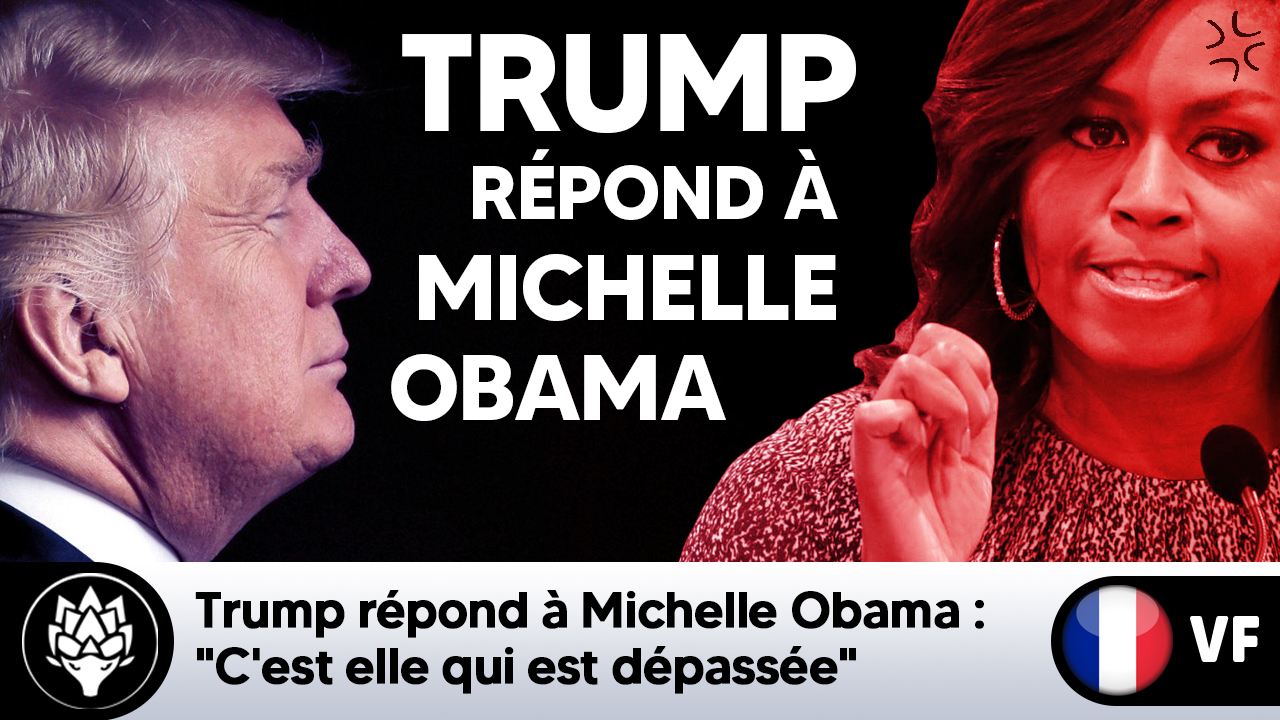 Trump répond à Michelle Obama : "C'est elle qui est dépassée"