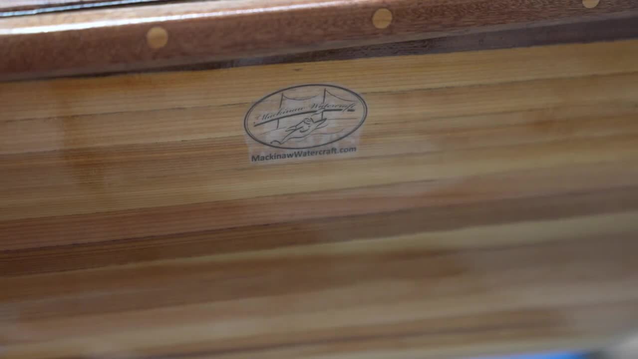 Grand Ledge man creates business making custom canoes and kayaks