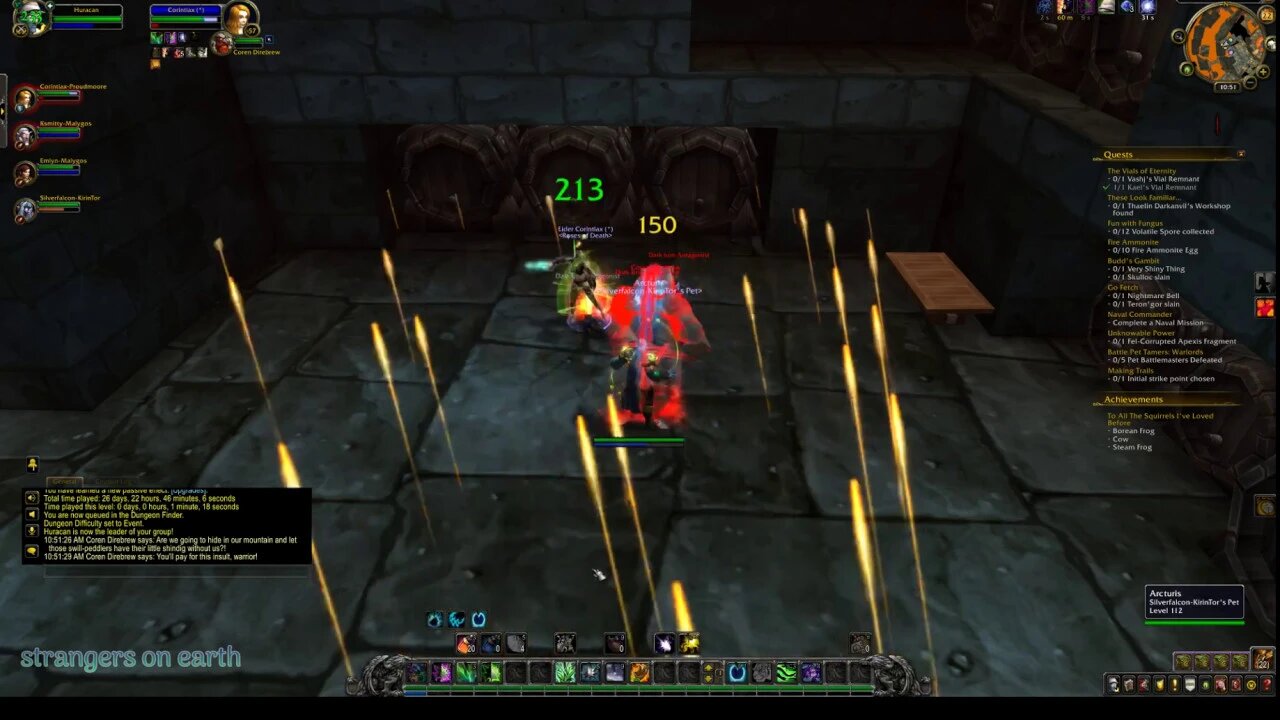 World of WarCraft - Coren Direbrew run on Huracan