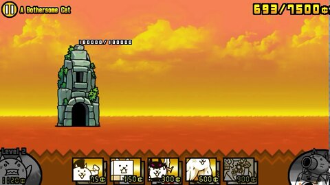 The Battle Cats - Annihilated City - A Bothersome Cat