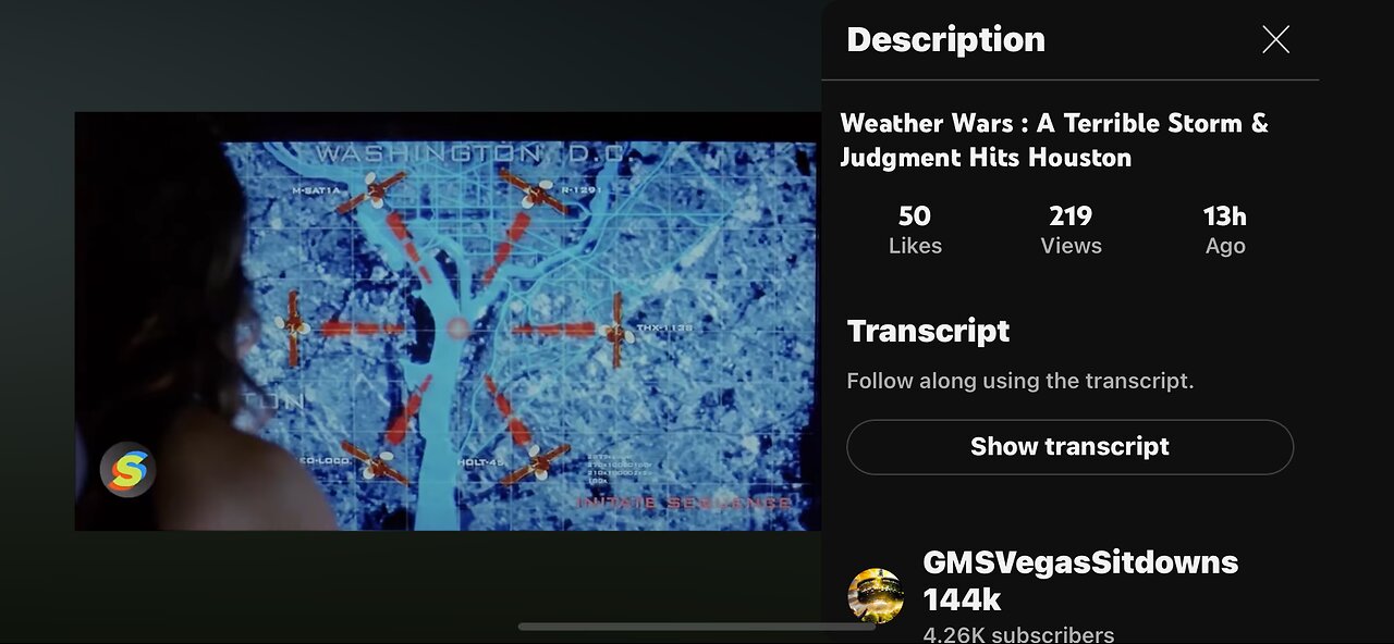 Weather Wars: A Terrible Storm ⛈️ & Judgement Hits Houston @GMSVegasSitdowns144K
