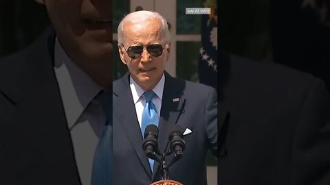 After testing negative for #Covid, President #Biden delivers his first in-person remarks since his