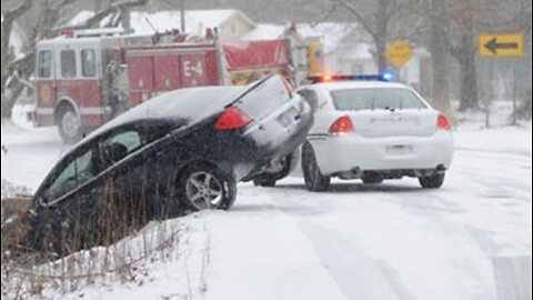 ULTIMATE Compilation of Car & Truck Slip in Snowfall