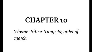 Numbers Chapter 10 (Bible Study)