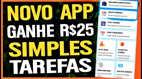 😱GANHE $25 AGORA !!! APP PAGANDO NO PAYPAL | APP PRA GANHA DINHEIRO NA INTERNET