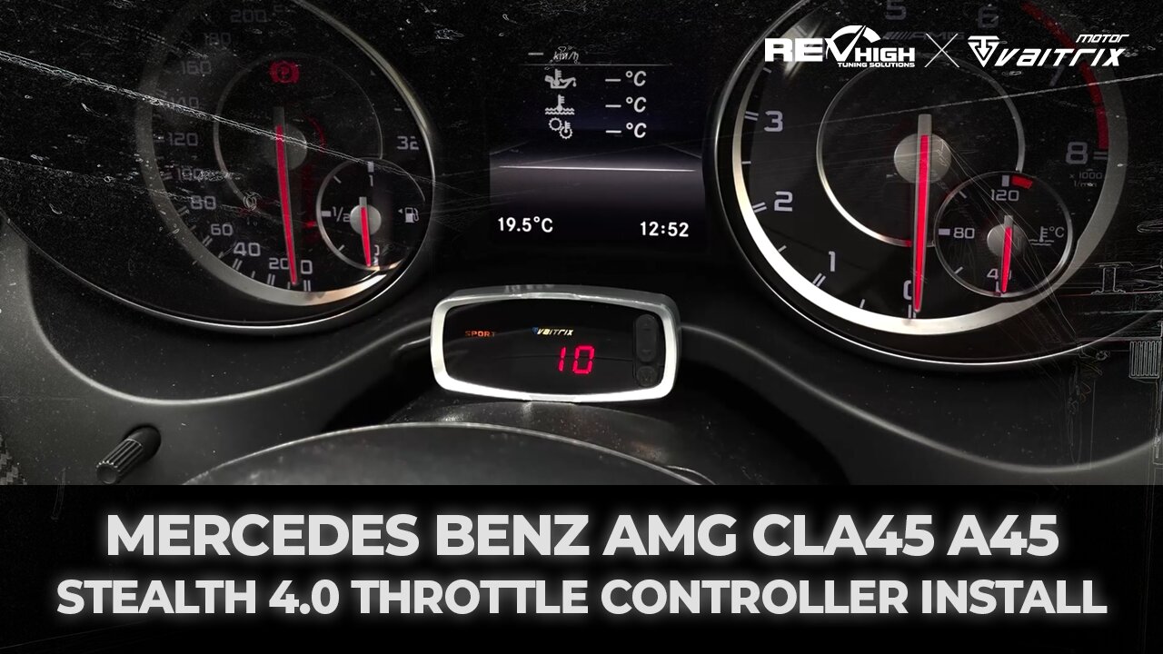 MERCEDES BENZ AMG CLA45 A45 STEALTH 4.0 THROTTLE CONTROLLER INSTALL