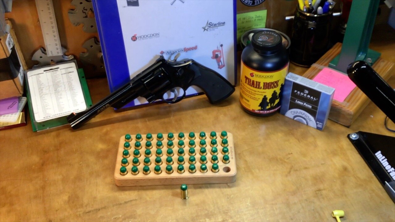 Loading the 45 Cowboy Special