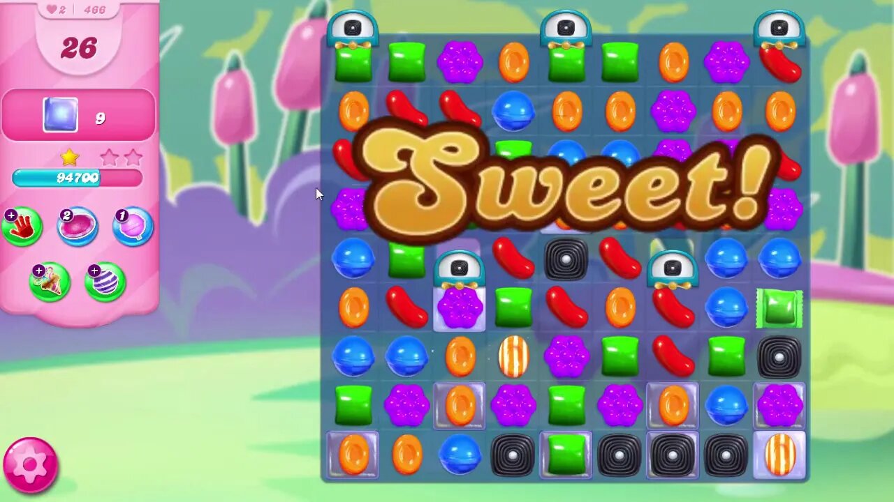 Candy Crush Saga Level 466