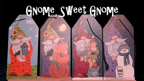 Gnome tole painting