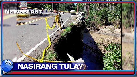 Ilang tulay at kalsada sa Davao Region, nasira