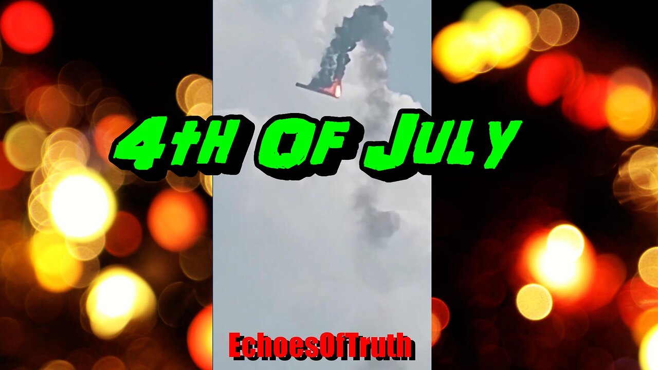 Happy 4th Of July🧨 Chinese Rocket Launches Then Explodes!