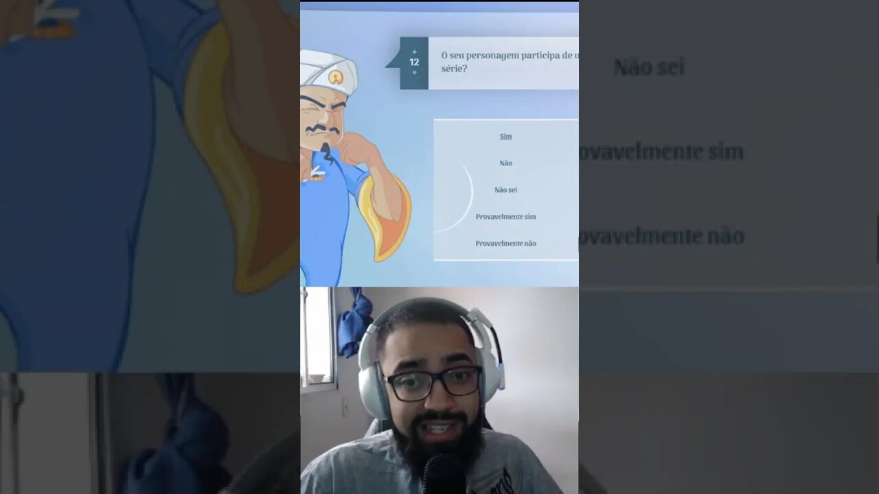 Será que o Akinator conhece o Golpe Baixo de todo mundo odeia o chris?