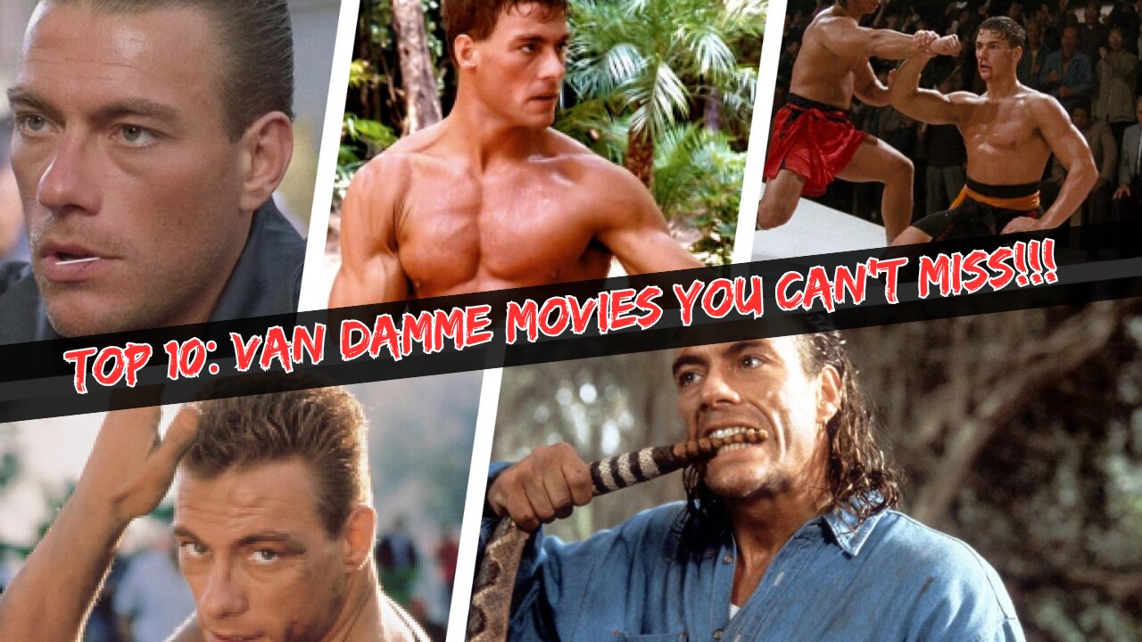 TOP 10: Van Damme Movies You Can't Miss!!! #movie #top10 #vandamme