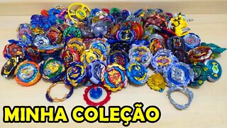 MINHA COLEÇÃO de BEYBLADE (ATUALIZADA 06/10/2021) | Beyblade Clássico, Metal Fusion e Burst