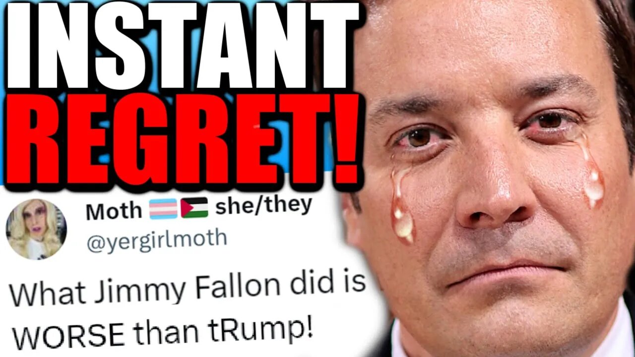 Jimmy Fallon Faces WOKE BACKLASH For This INSANE Moment!