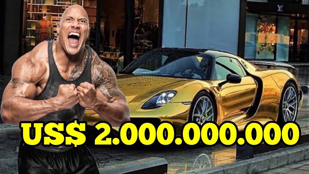 DWAYNE JOHNSON "THE ROCK" - COMO CONSEGUIU SUA FORTUNA?