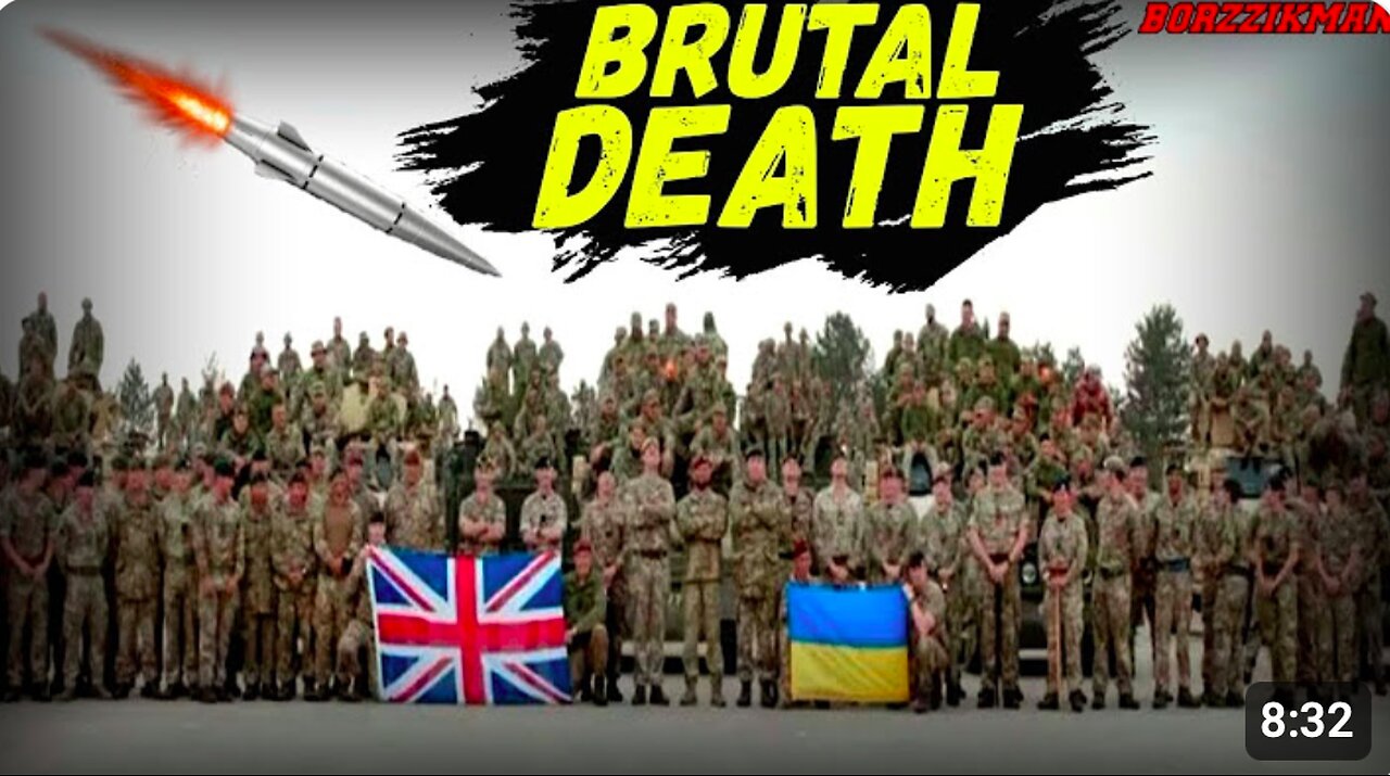 UK Is Mad With Rage: ODESSA Partisans Have Caused Death of Twenty BRITISH Soldiers In CHERNOMORSK