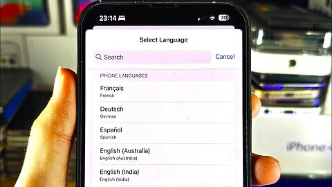 ANY iPhone How To Change Language!