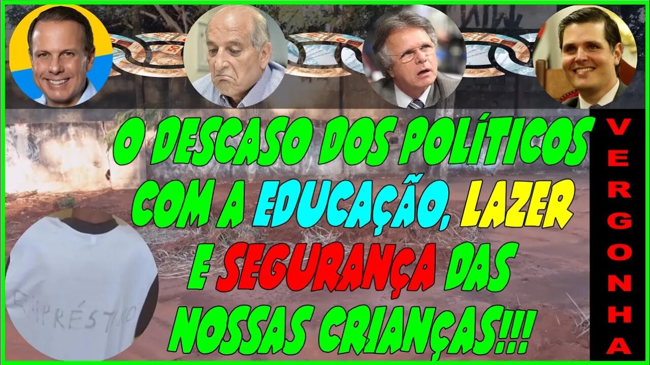 Escola em Pleno Abandono - Descaso dos Políticos.