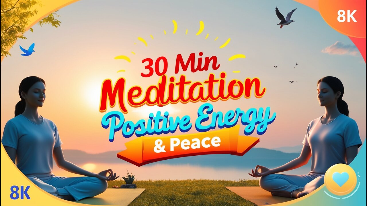 🧘‍♀️ 30 Min Meditation Music | Positive Energy & Peace 🌟