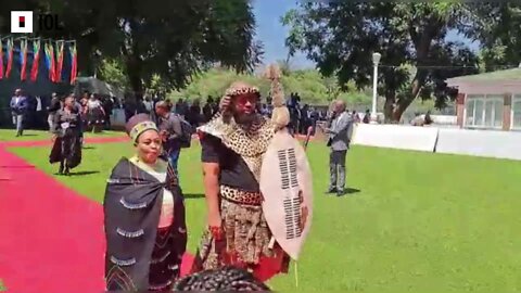 Watch: King Misuzulu KaZwelithini Arrives At The Opening Of KZN Legislature