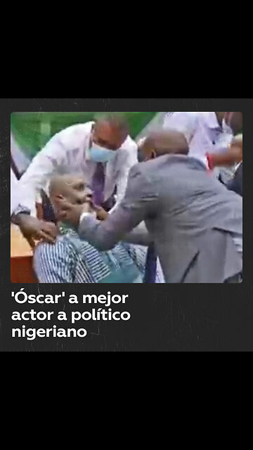 Funcionario nigeriano fingió desmayo en pleno congreso