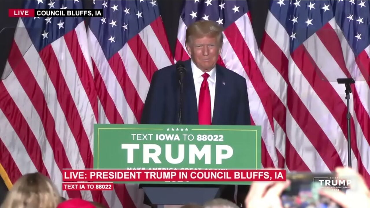 President Trump MAGA Rally in Council Bluffs, IA 07/07/2023