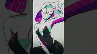 I Want to Draw ✍️ Spider - Gwen Fortnite Season 4 - Short Ideas