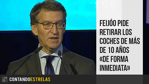 Feijóo pide retirar los coches de más de 10 años «de forma inmediata»