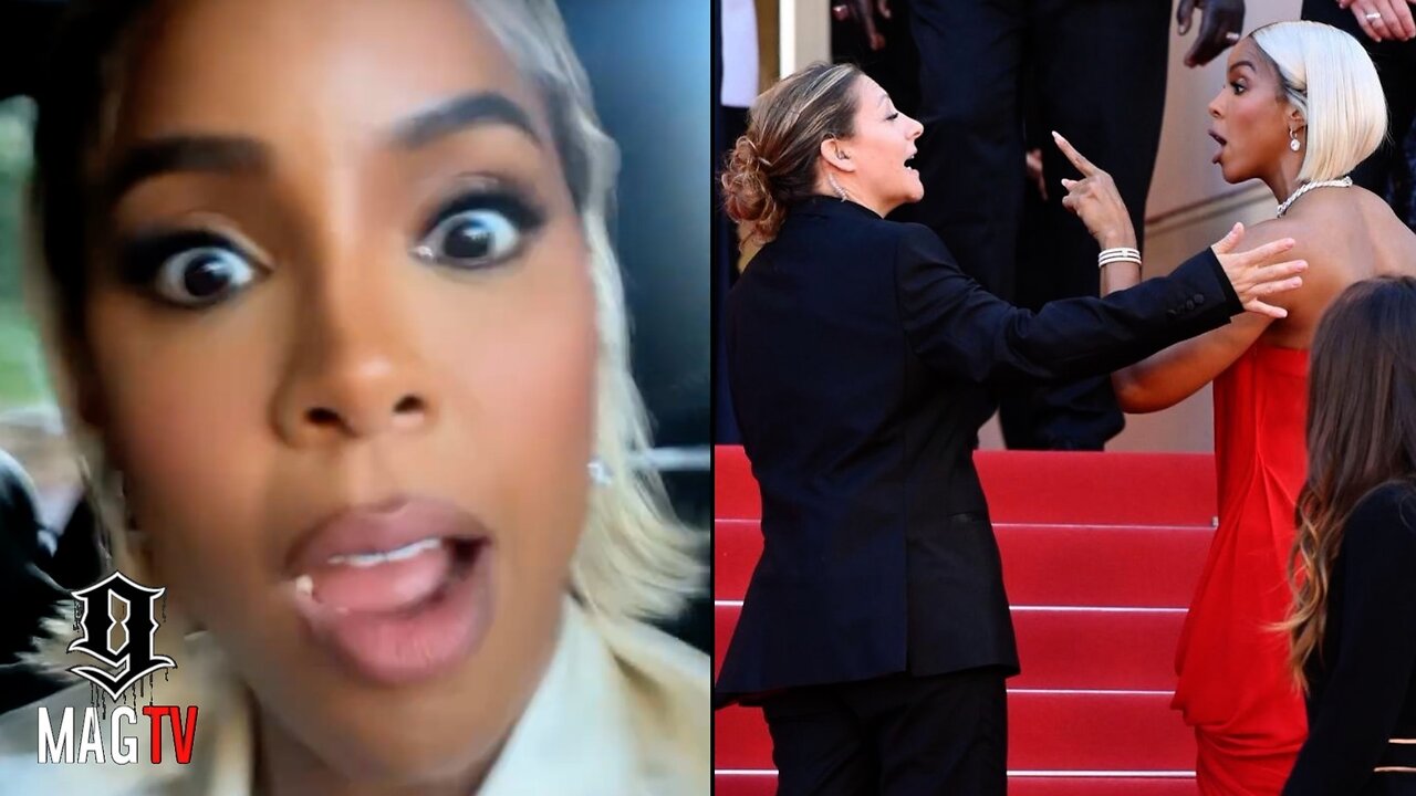 Kelly Rowland Speaks Out After G-Checkin Security On The Red Carpet At Cannes! 😡