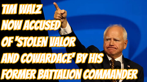 Tim Walz Lied About His Military Service Claiming To Have Deployed Into Combat With Weapons Of War