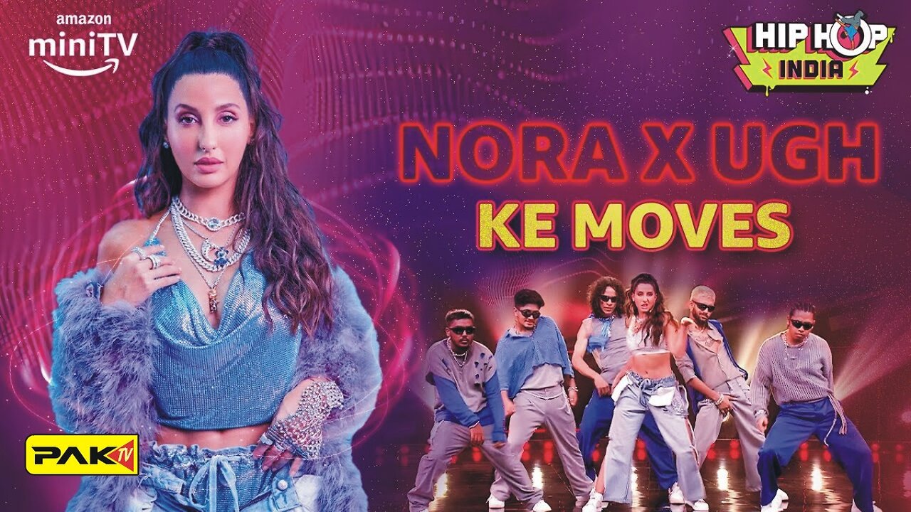 Nore Fatehi Dances With UGH Crew - Remo D'Souza - Hip Hop india