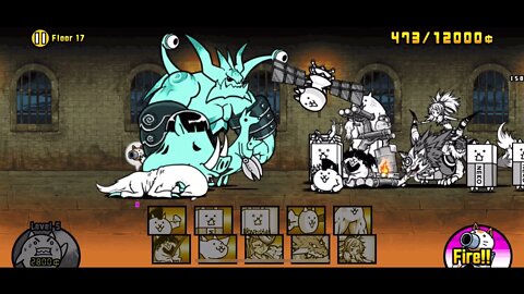 The Battle Cats - Heavenly Tower - Floor 17