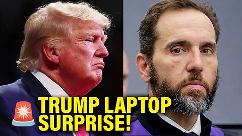 BREAKING： Trump CAUGHT in his own LAPTOP Scandal NOW