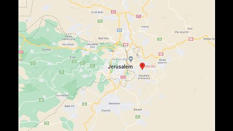 Armed clash in the town of Abu Dis, east of Jerusalem now