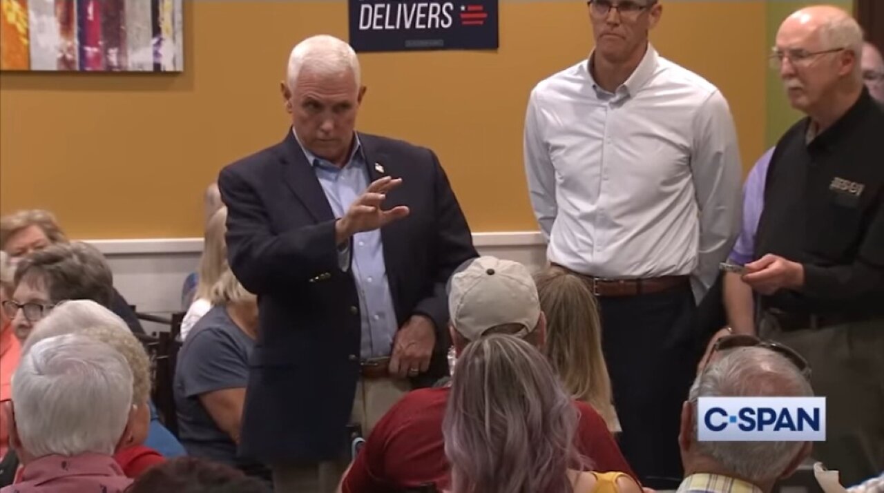 Mike Pence Does His Imitation Of Deputy Warren (Andy Griffith Show)