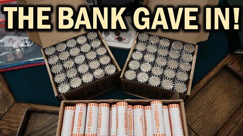 GET SILVER COINS FROM YOUR BANK!! COIN ROLL HUNTING LIVE STREAMS