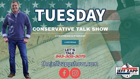 TUESDAY LIVESTREAM -THE JEFF ZAPP SHOW