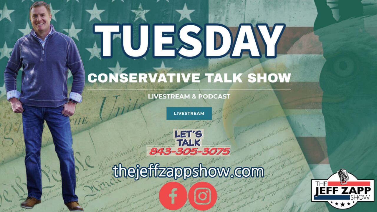 TUESDAY LIVESTREAM -THE JEFF ZAPP SHOW