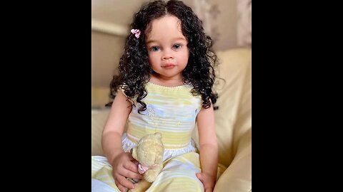 FBBD Limited Supply 32''Reborn Baby Doll Meili