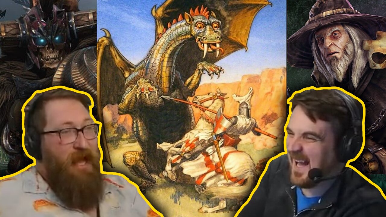 Saint George Slays the Very Tiny Dragon - Tom and Ben