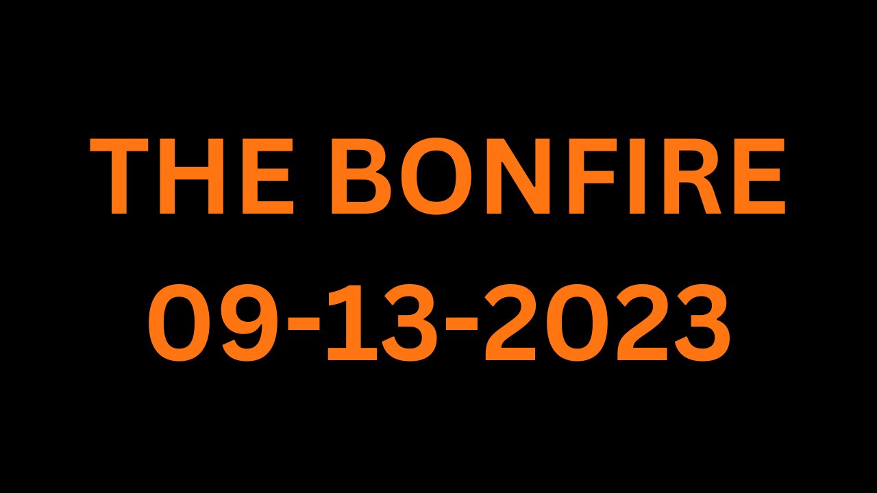 The Bonfire - 09/13/2023 with Guest Generation Kill