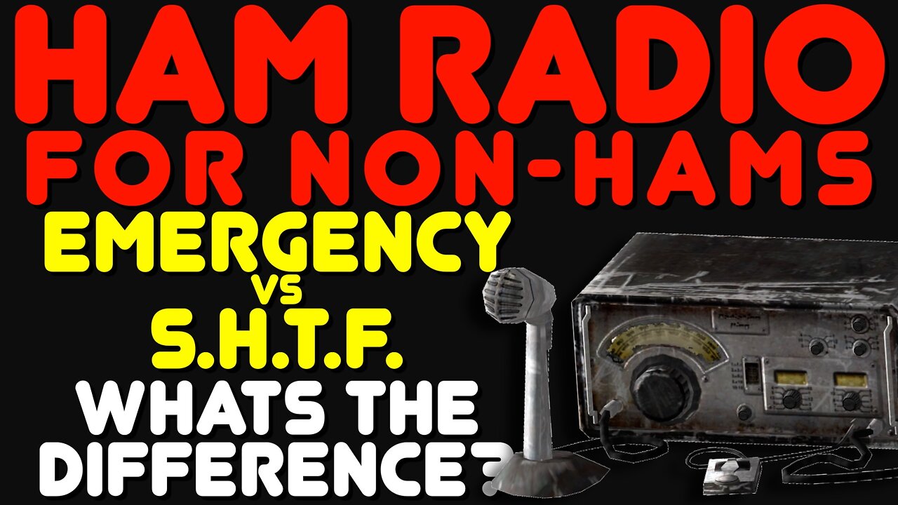 Using A Ham Radio WIthout A HAM License After World War 3