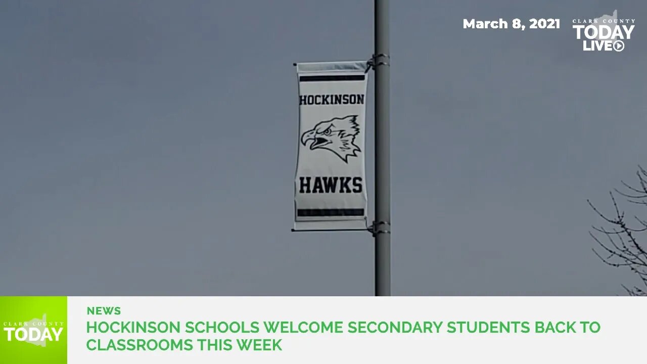 Hockinson schools welcome secondary students back to classrooms this week