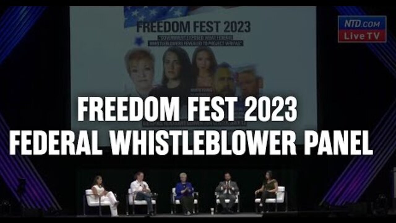 🇺🇸 FREEDOM FEST 2023: VERITAS CEO HANNAH GILES TALKS TRUTH WITH BRAVE FEDERAL WHISTLEBLOWERS