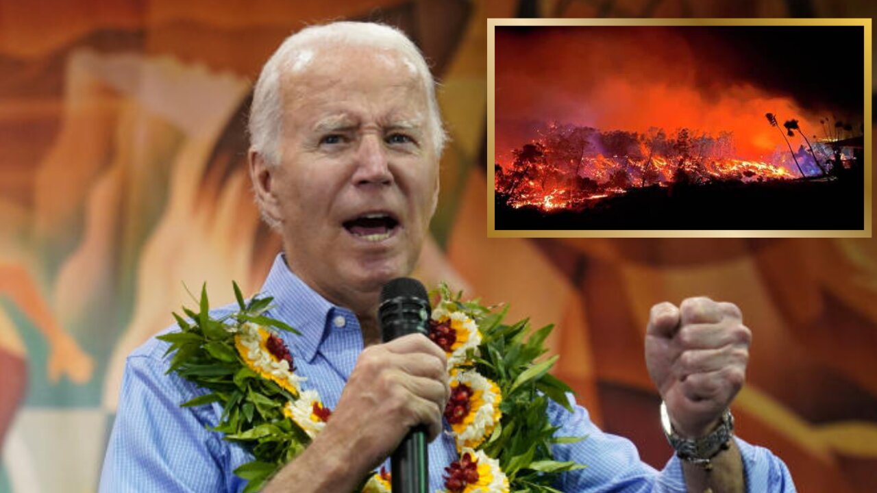 Joe Biden's Visit To Maui Goes Horribly Wrong