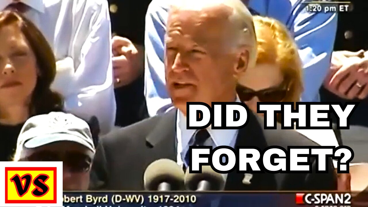 The Biden eulogy, Mainstream media wants you to forget